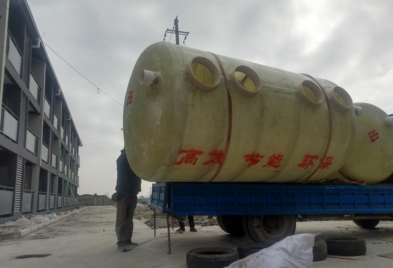 玻璃鋼微動(dòng)力一體化處理池